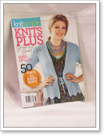 Knit Simple Knits Plus magazine